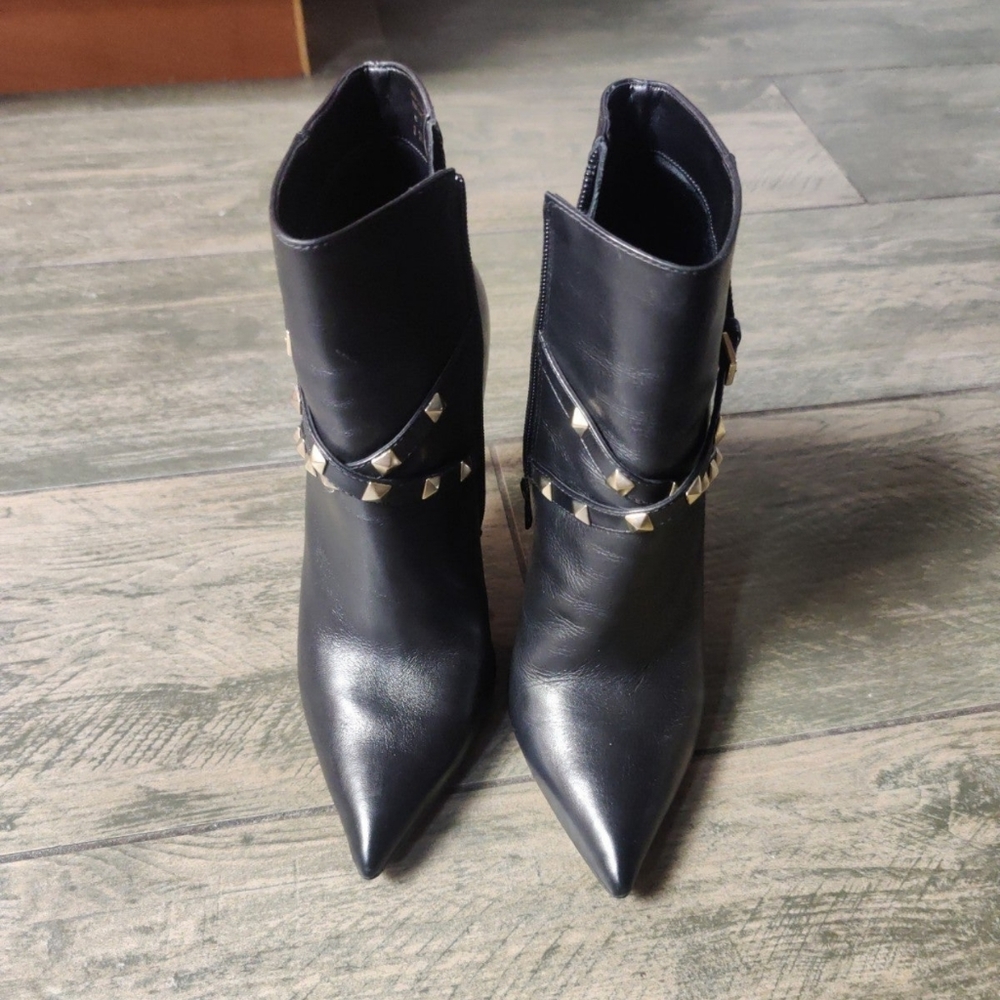ALDO gold stud stiletto boots!